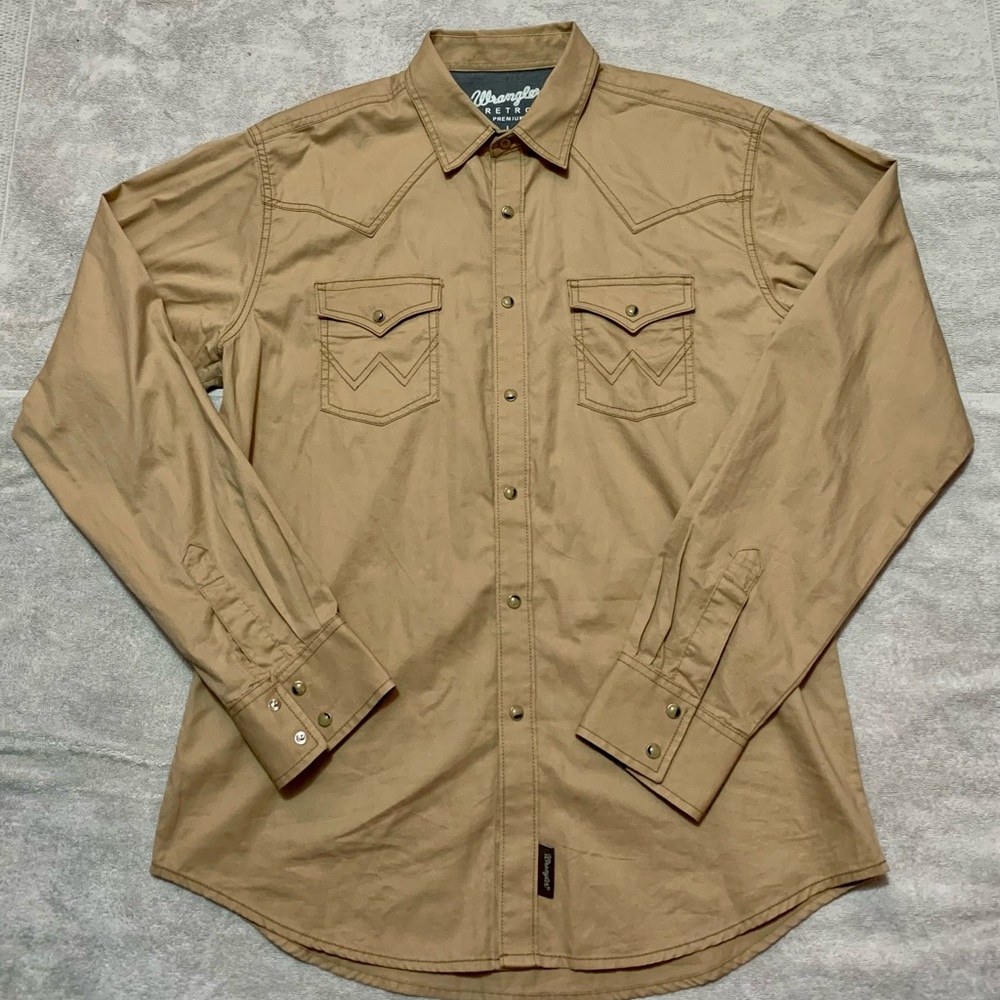Wrangler Retro Button Up Mens Shirt - XL